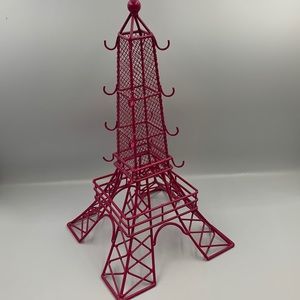 Eiffel tower jewelry stand.